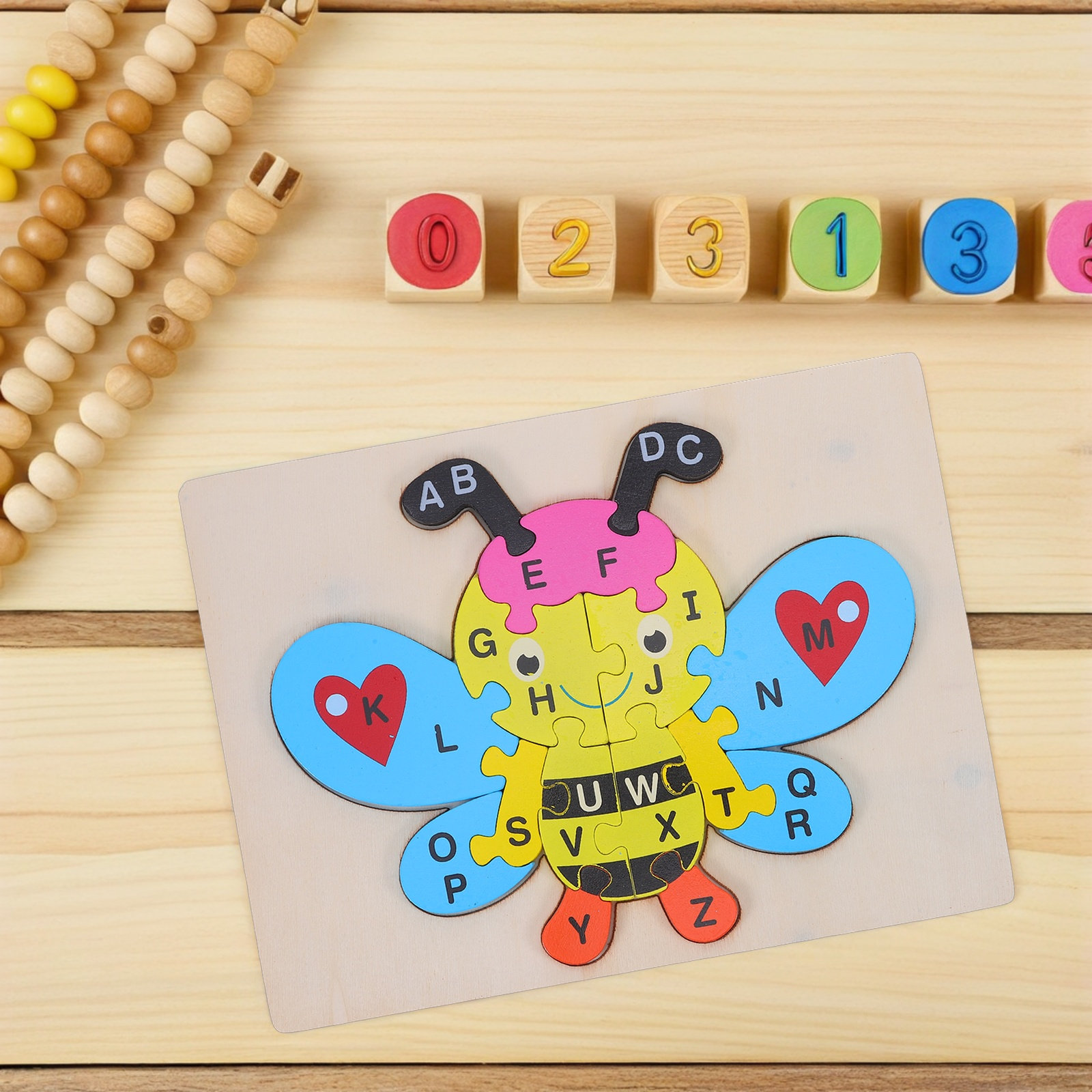 مجموعة واحدة من ألغاز الحروف ا - مراجعة Abc Kids Early Education وسعره