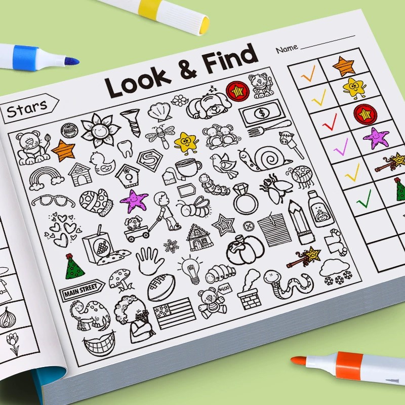 ابحث عن وكتاب تلوين للأطفال ال - مراجعة Kids Education Activities وسعره