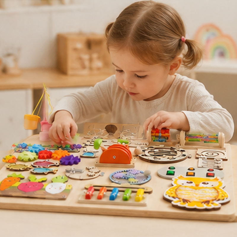 ملحقات لوحة مونتيسوري التعليمي - مراجعة Kids Education Activities وسعره